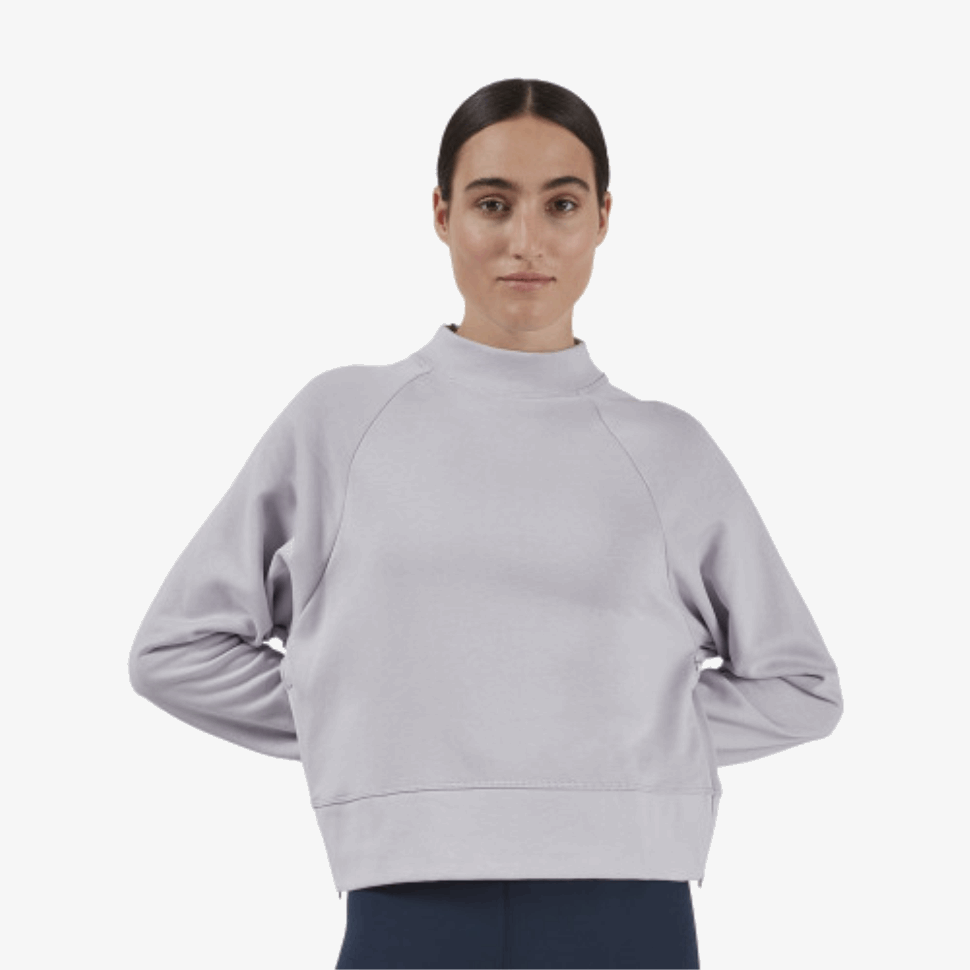 Crew Neck On Running Lilac