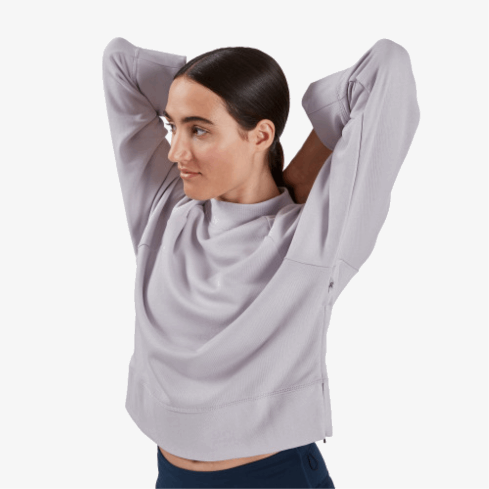 Crew Neck On Running Lilac