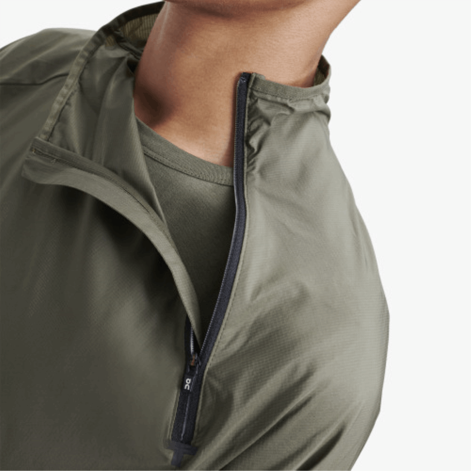 Active Jacket Olive On Running