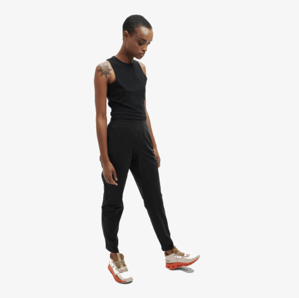Lightweight Pants Black On Running