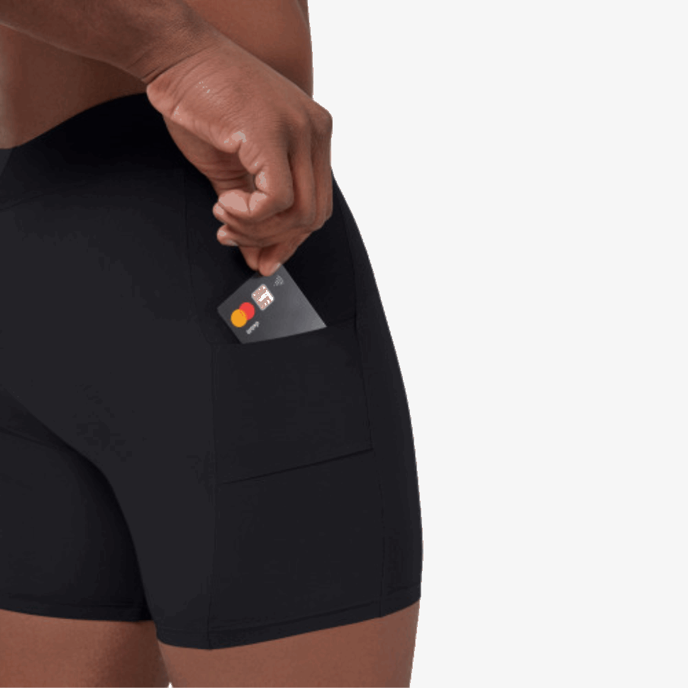 On Running Hybrid Shorts Navy