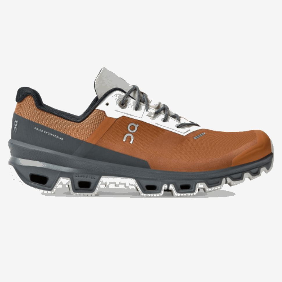Cloudventure Waterproof On Running Pecan-Lead