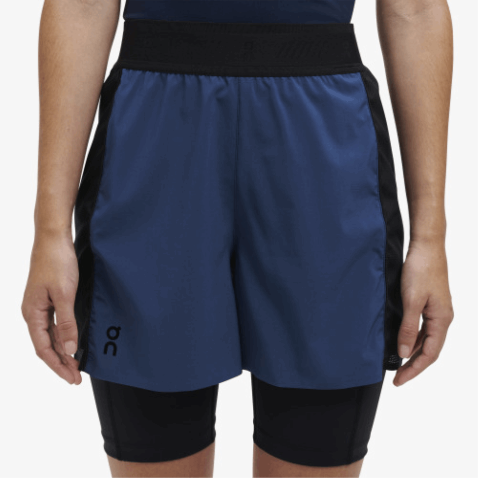 On Running Active Shorts Denim-Black