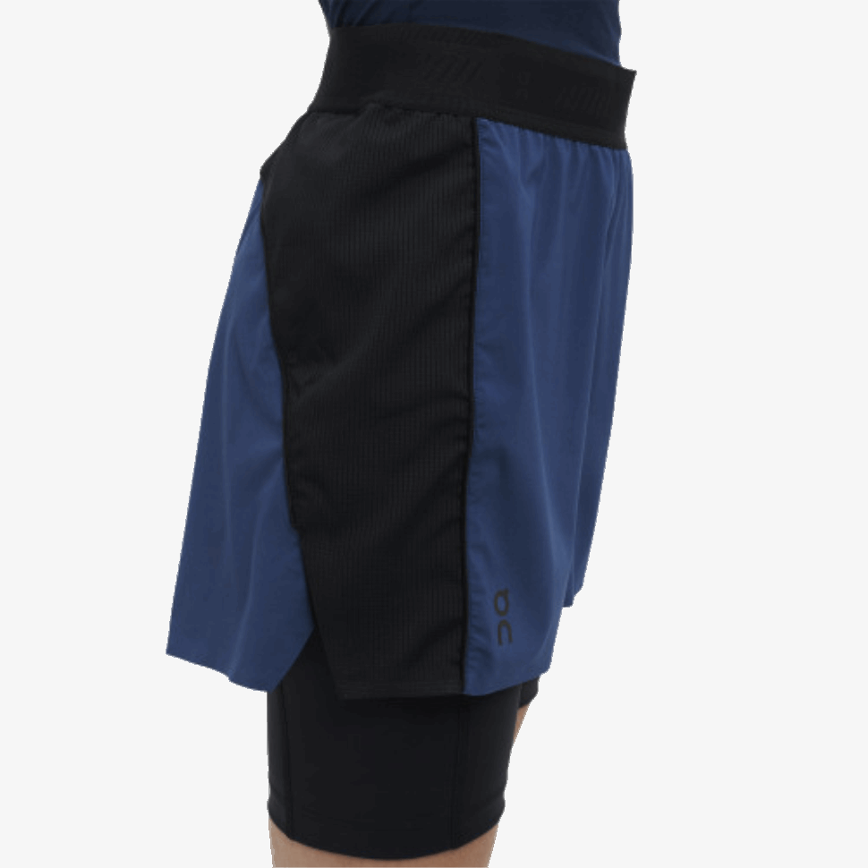On Running Active Shorts Denim-Black