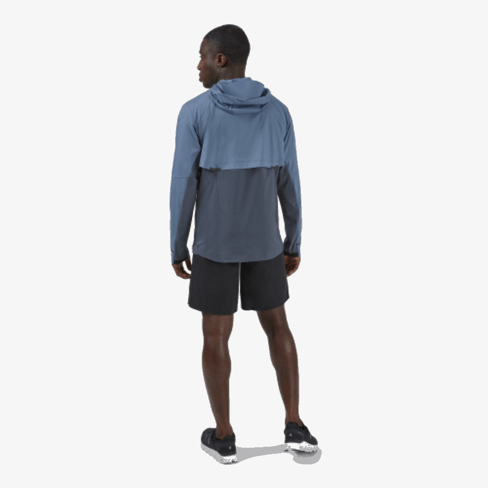 On Running Weather Jacket Cerulean-Dark