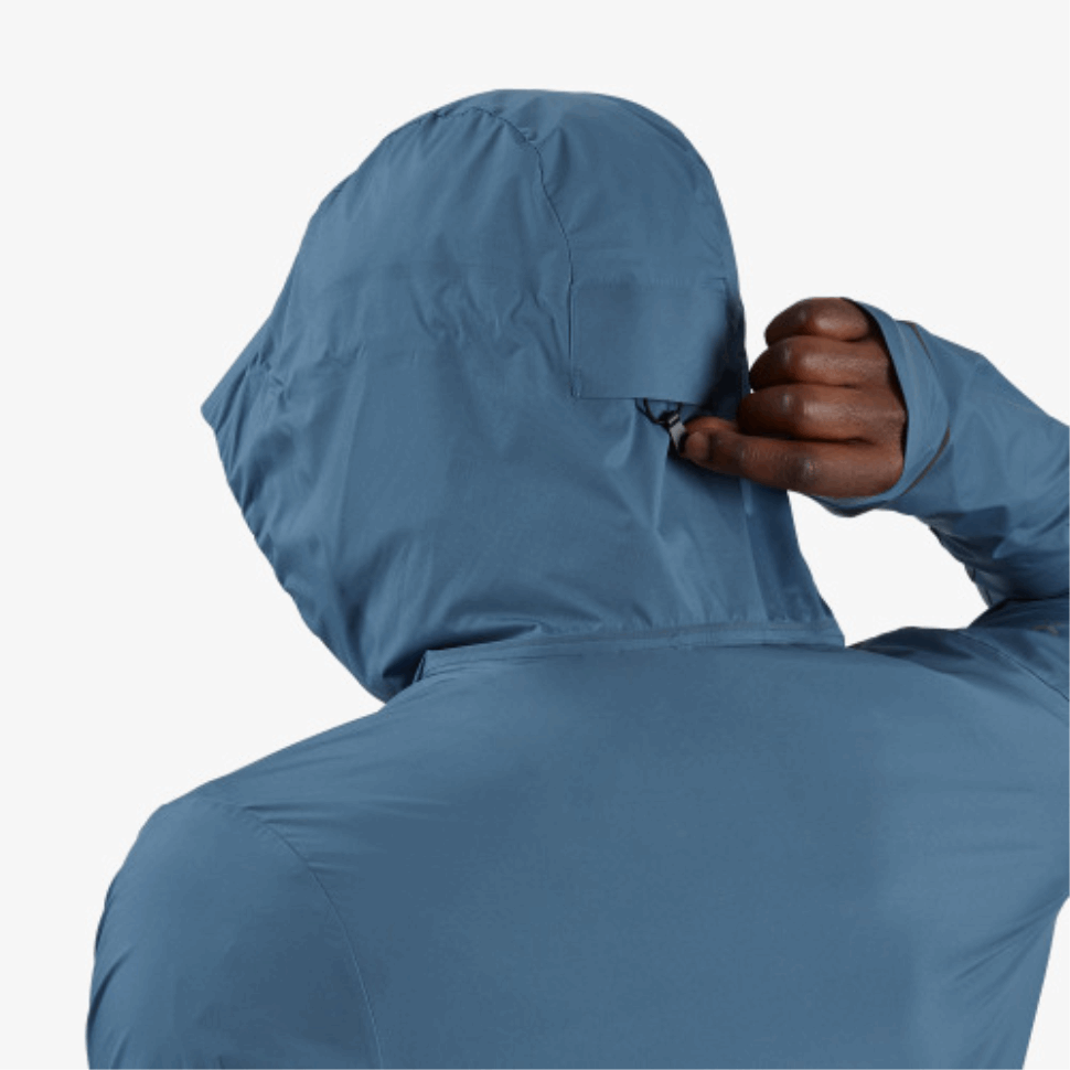 On Running Weather Jacket Cerulean-Dark