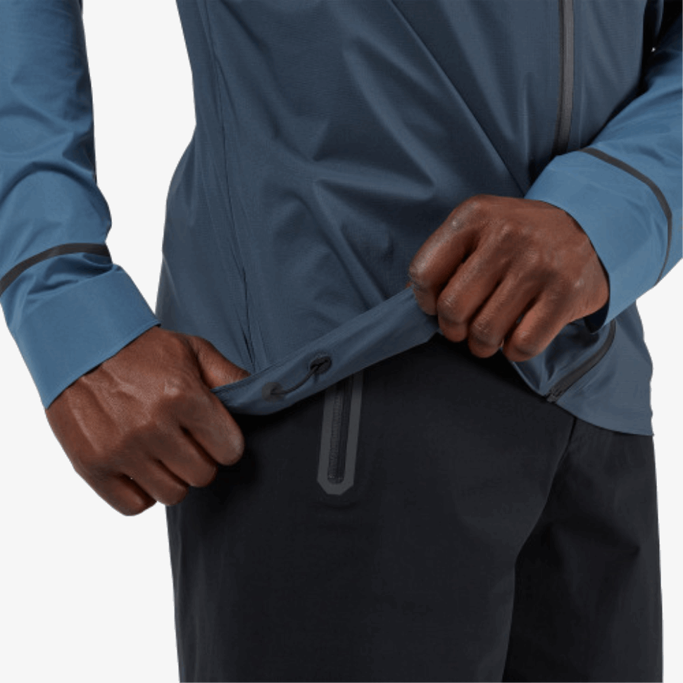 On Running Weather Jacket Cerulean-Dark
