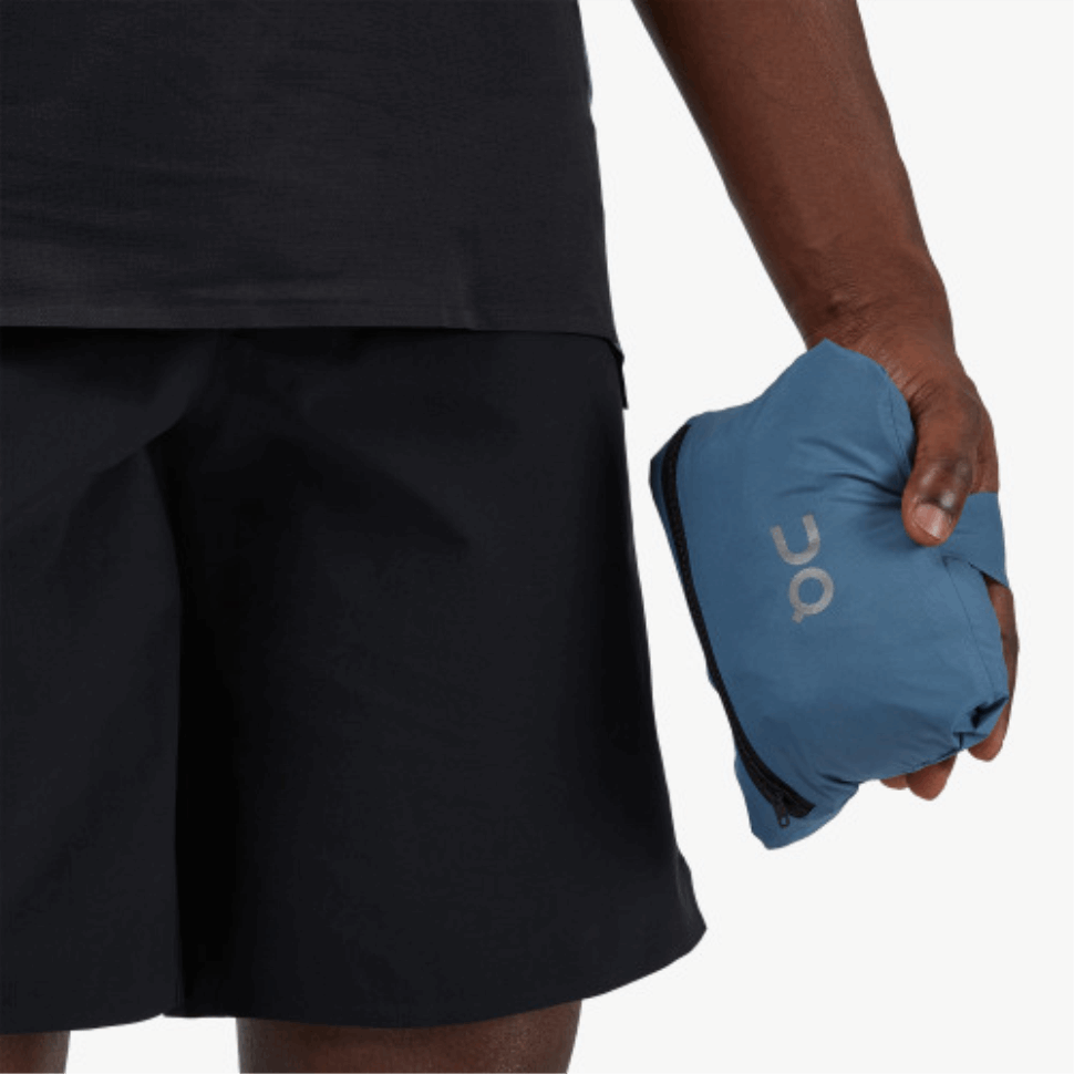 On Running Weather Jacket Cerulean-Dark
