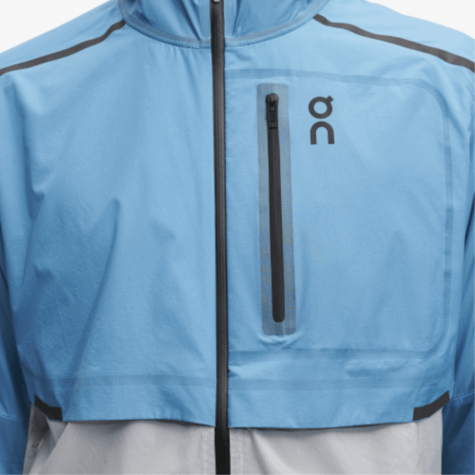 Weather Jacket On Running Niagara-Glacier