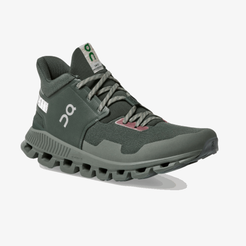 On Running Cloud Hi Edge Stone Pine Jungle-Forest