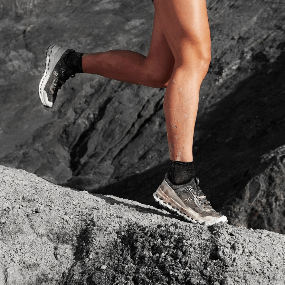 Cloudultra Black-White On Running