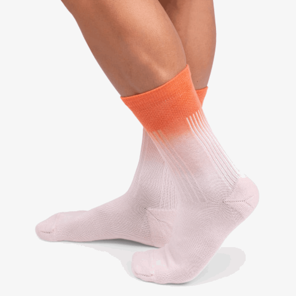 On Running Everyday Sock Rose-Flame