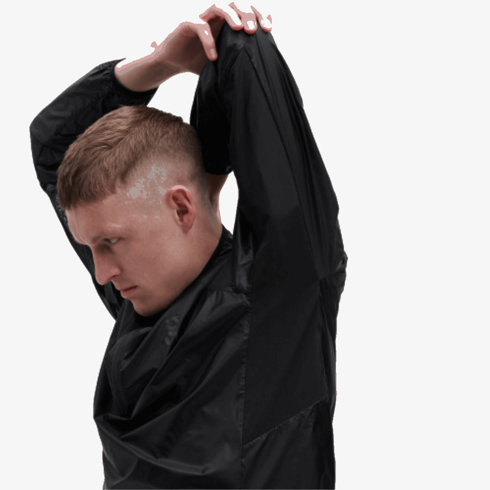 Zero Jacket On Running Black