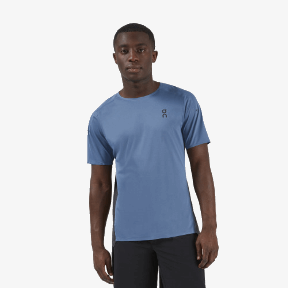 Performance-T On Running Cerulean-Black
