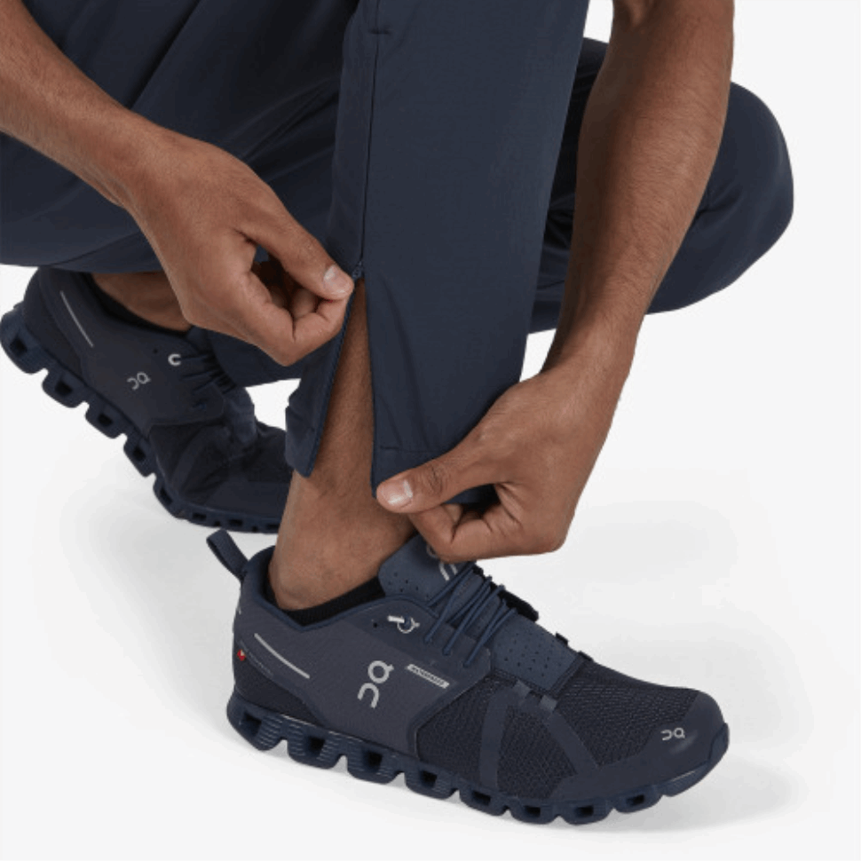 Active Pants Navy On Running
