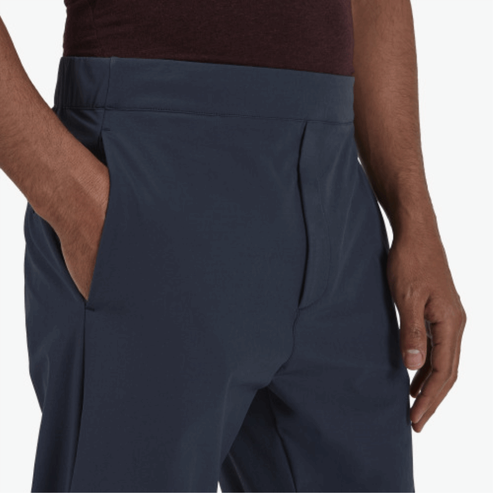 Active Pants Navy On Running