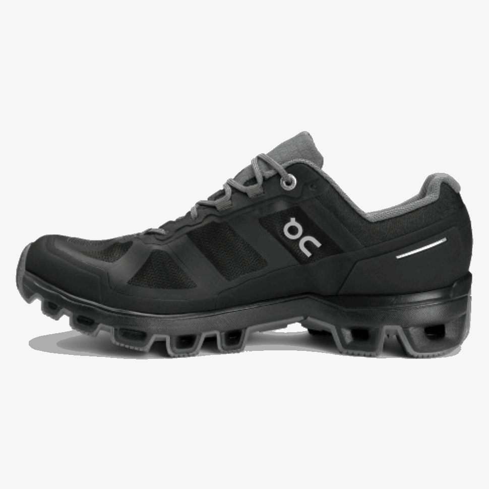 Cloudventure Waterproof Black-Graphite On Running