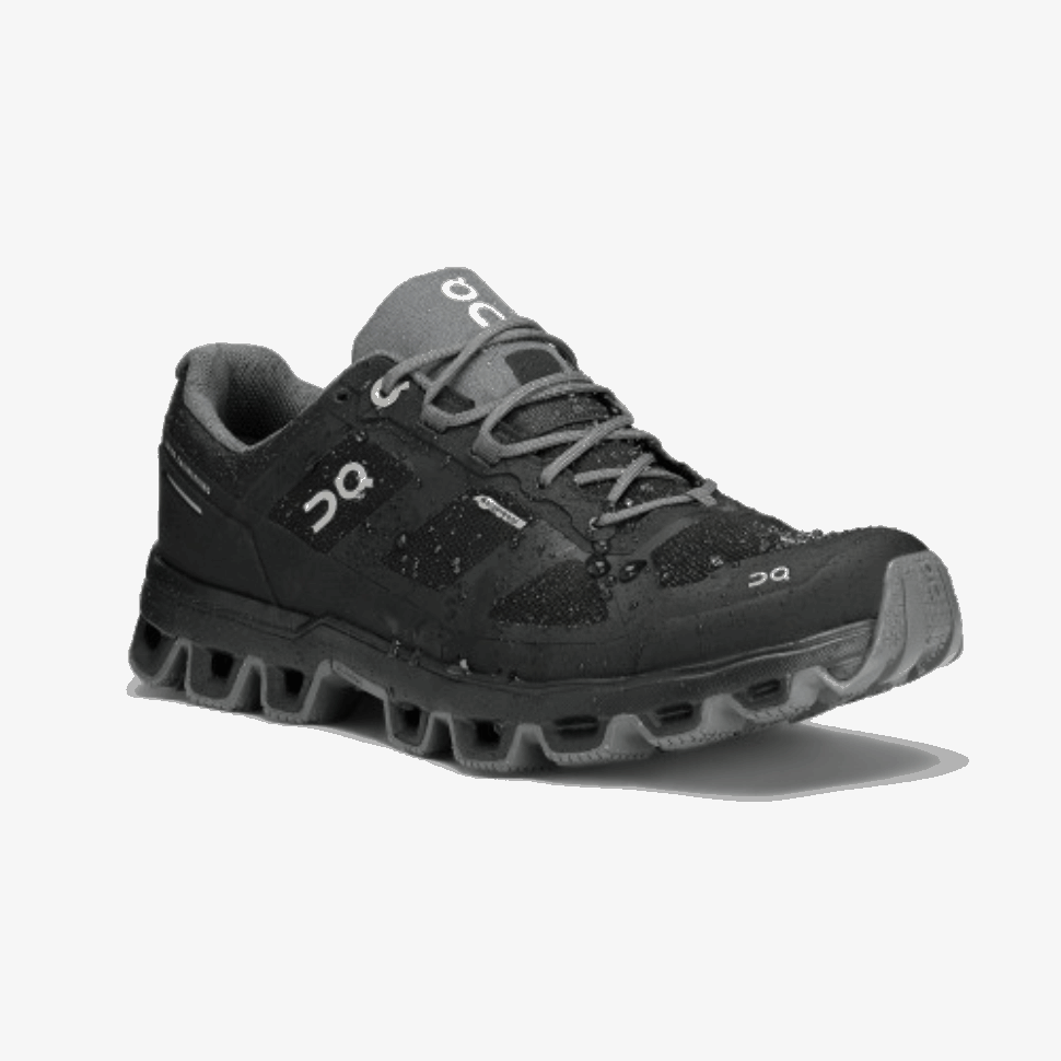 Cloudventure Waterproof Black-Graphite On Running