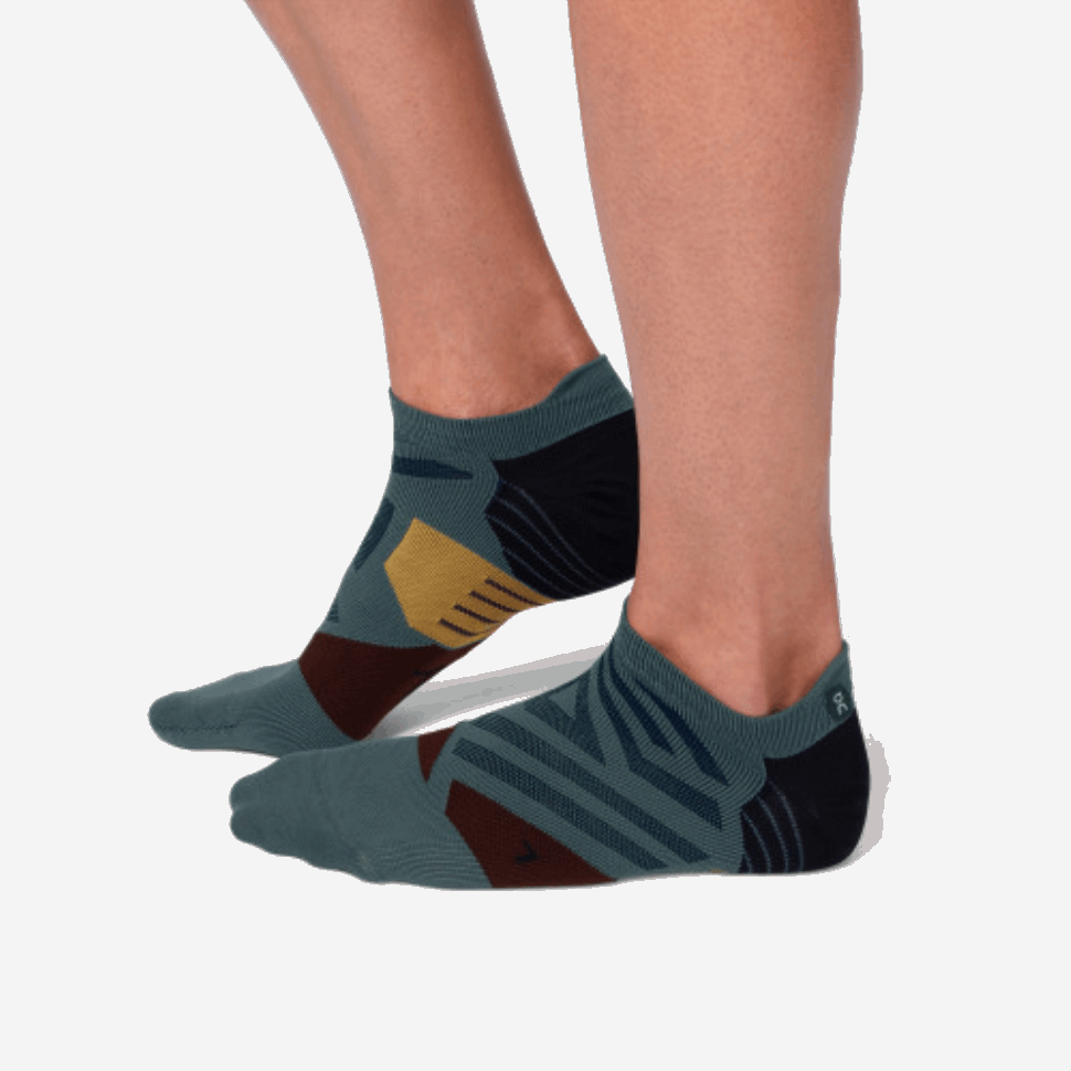 Low Sock On Running Shadow-Mulberry