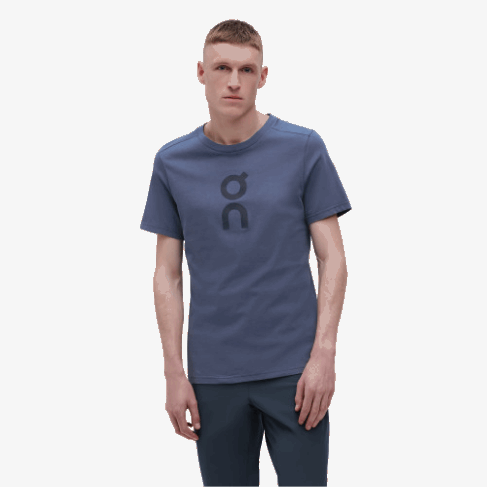Graphic-T On Running Denim