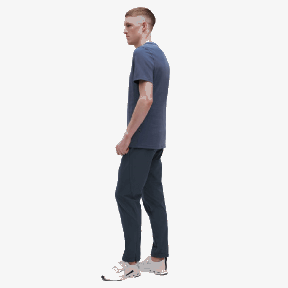Graphic-T On Running Denim