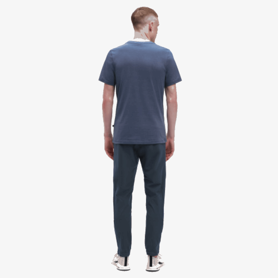 Graphic-T On Running Denim