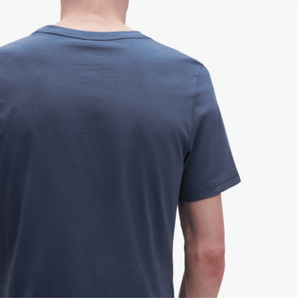 Graphic-T On Running Denim