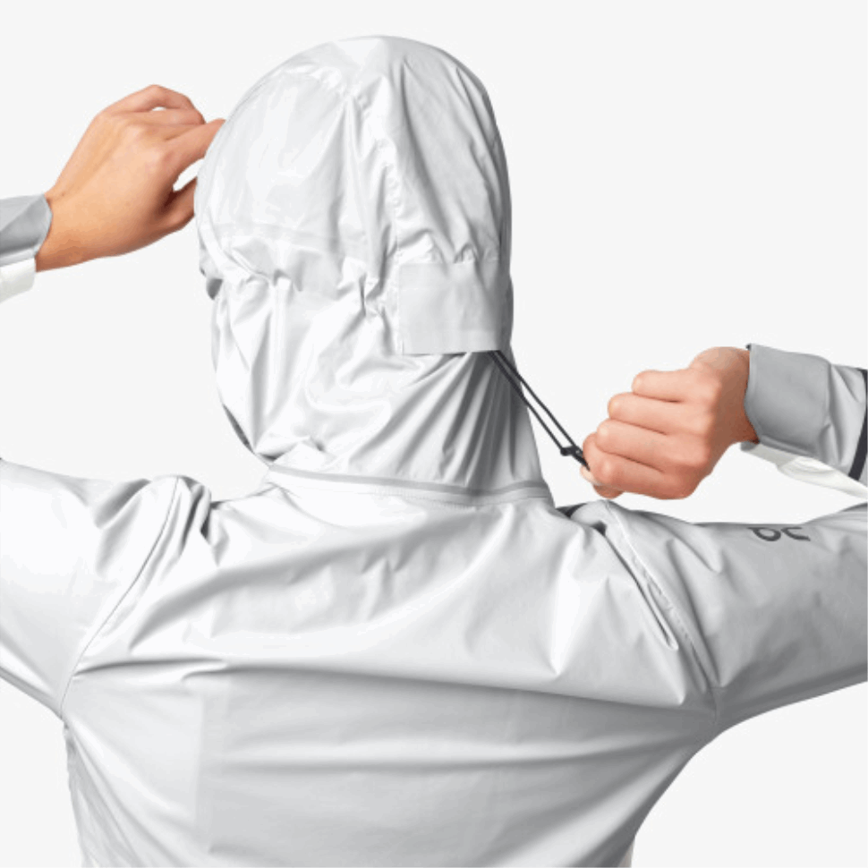 Weather Jacket Grey-White On Running
