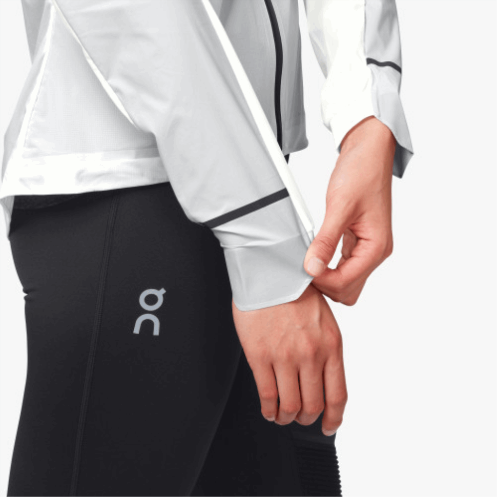 Weather Jacket Grey-White On Running