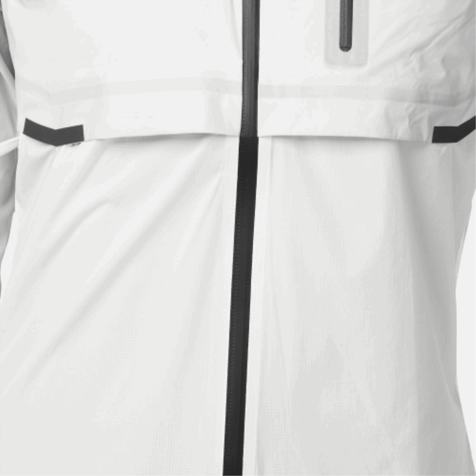 Weather Jacket Grey-White On Running