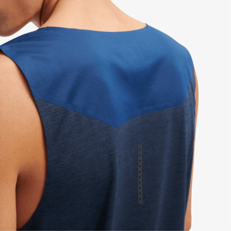 On Running Tank-T Denim-Navy