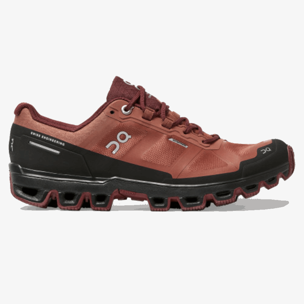 On Running Cloudventure Waterproof Hazel-Mulberry