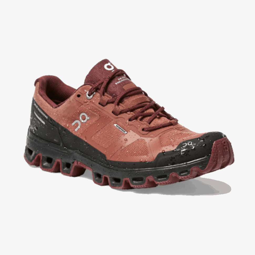 On Running Cloudventure Waterproof Hazel-Mulberry