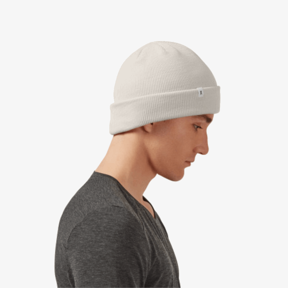 Merino Beanie On Running White