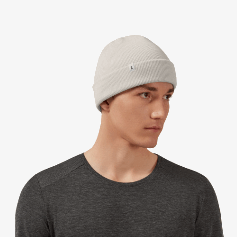Merino Beanie On Running White
