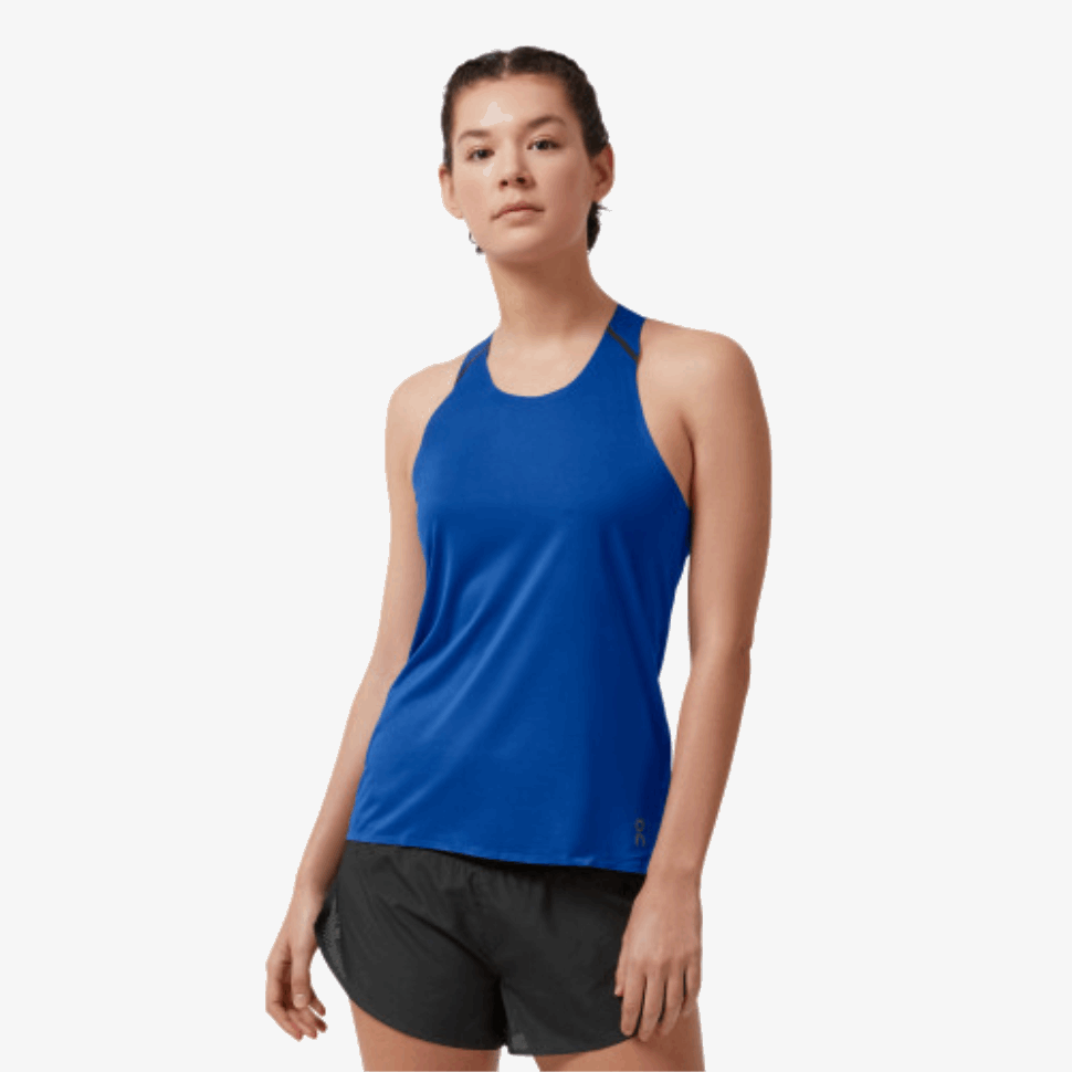 On Running Tank-T Indigo-Black