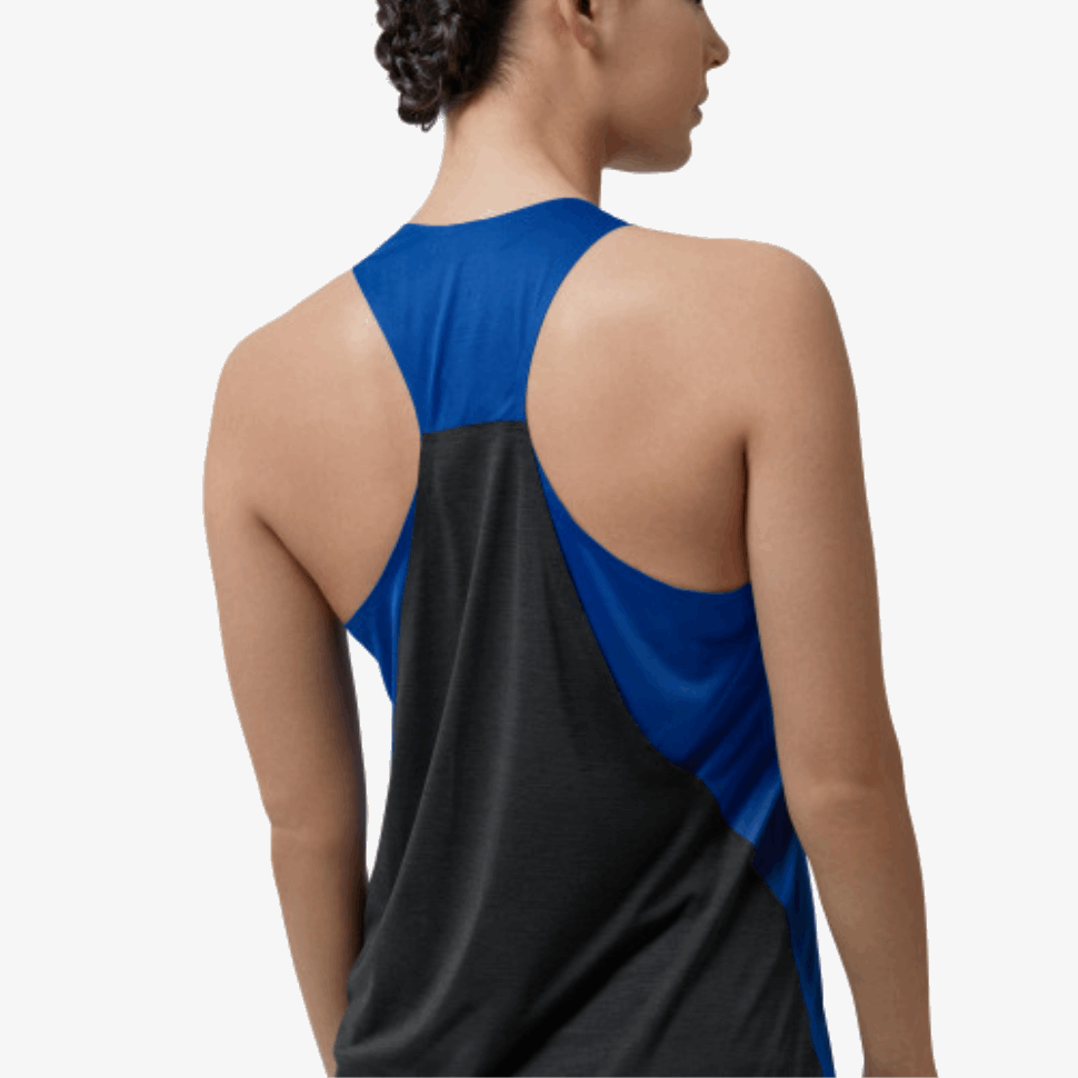 On Running Tank-T Indigo-Black