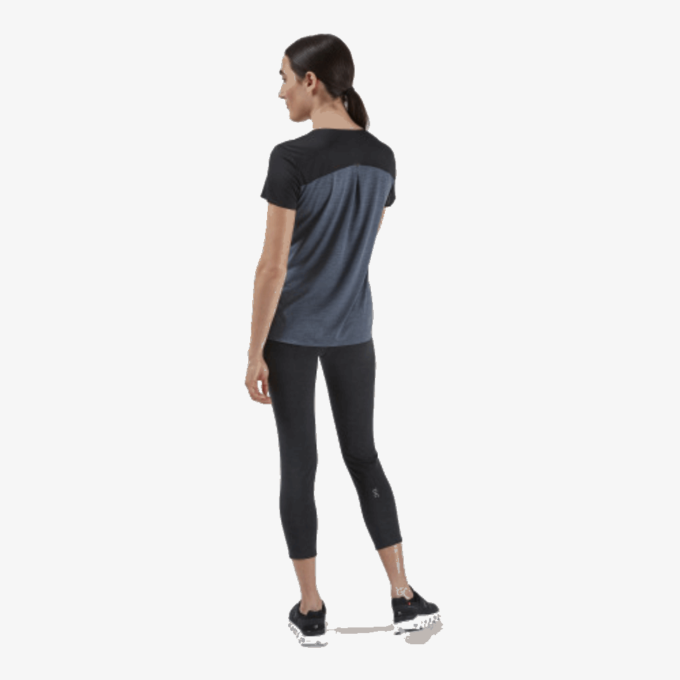Performance-T Black-Dark On Running