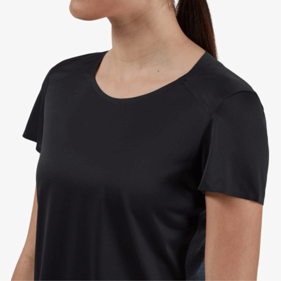 Performance-T Black-Dark On Running