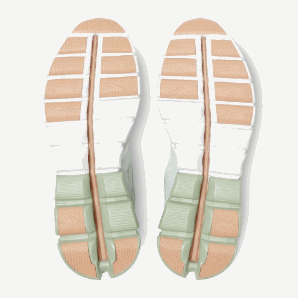 Cloudflow Aloe-White On Running