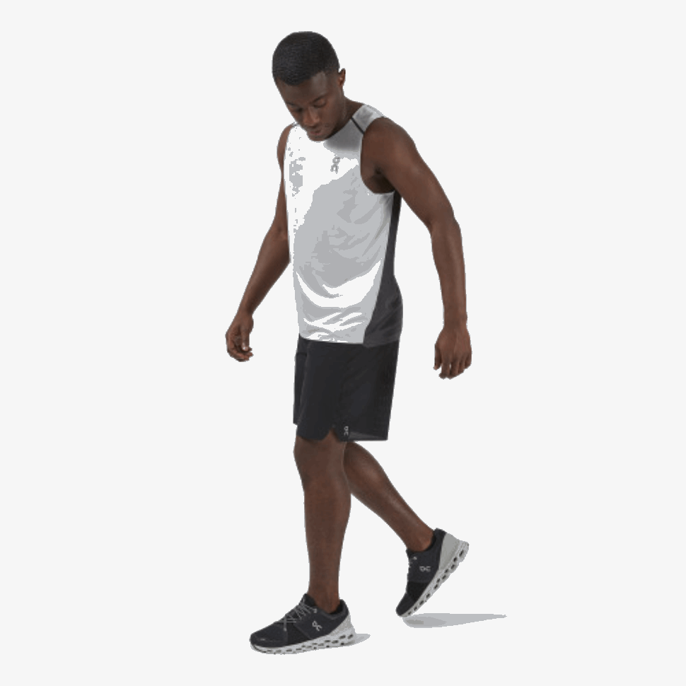 Tank-T On Running Glacier-Black