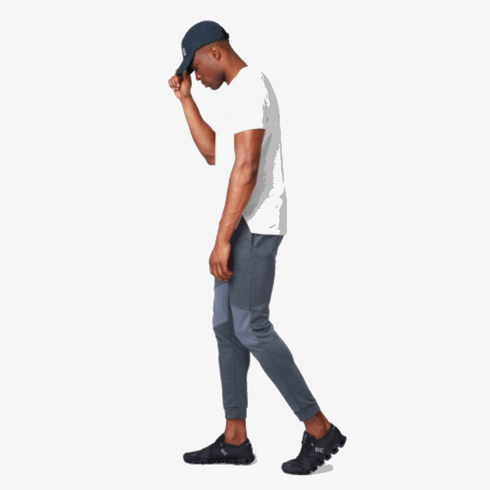 Lightweight Cap On Running Navy