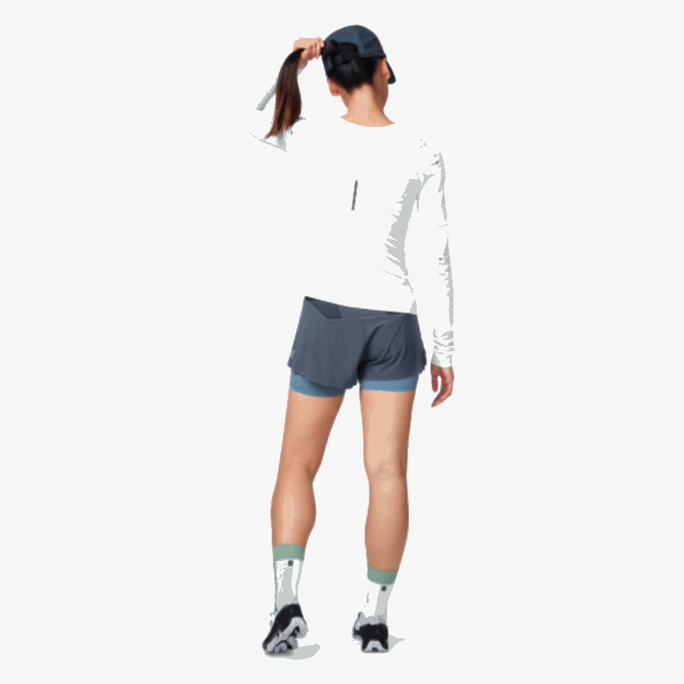 Lightweight Cap On Running Navy