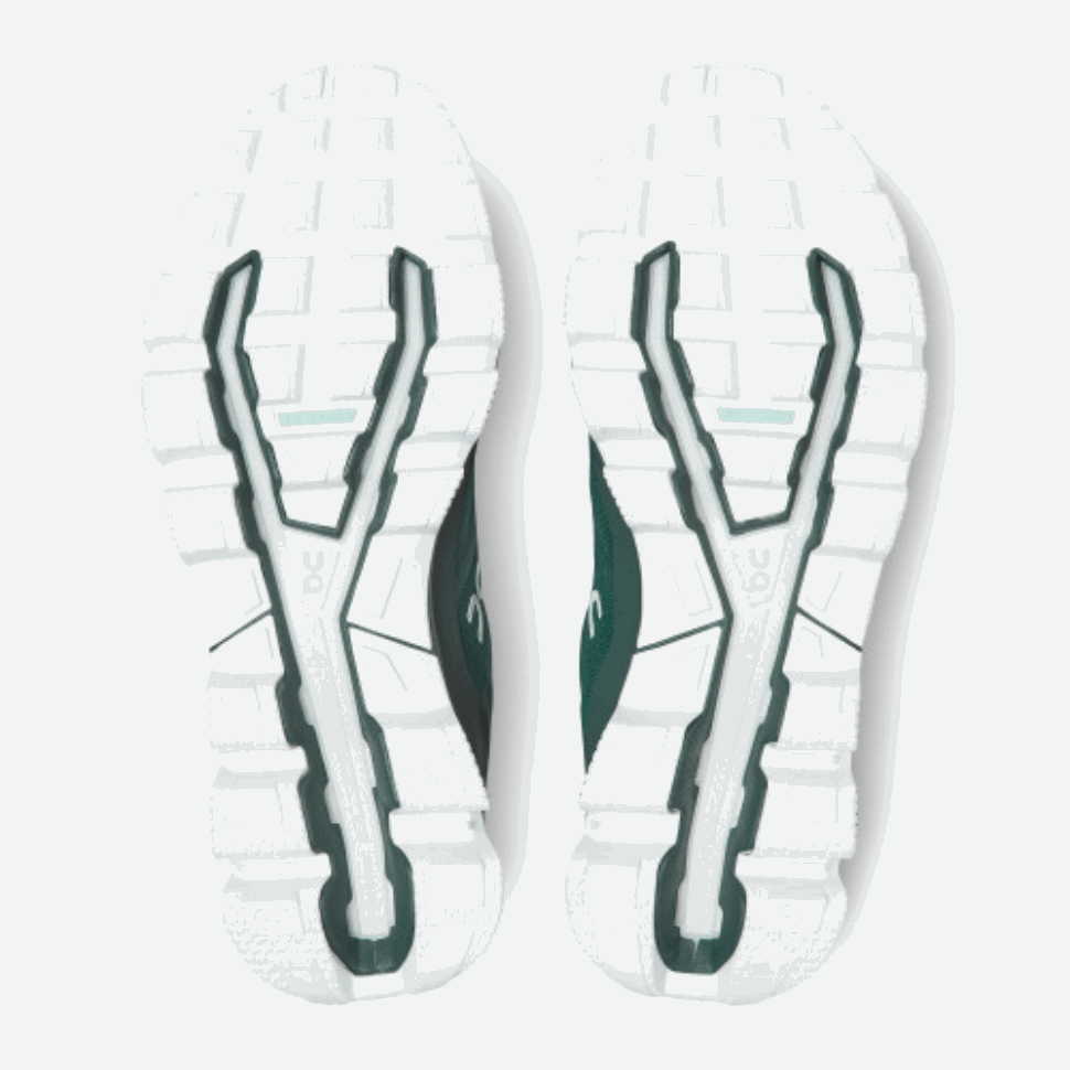 Cloudventure Evergreen-White On Running