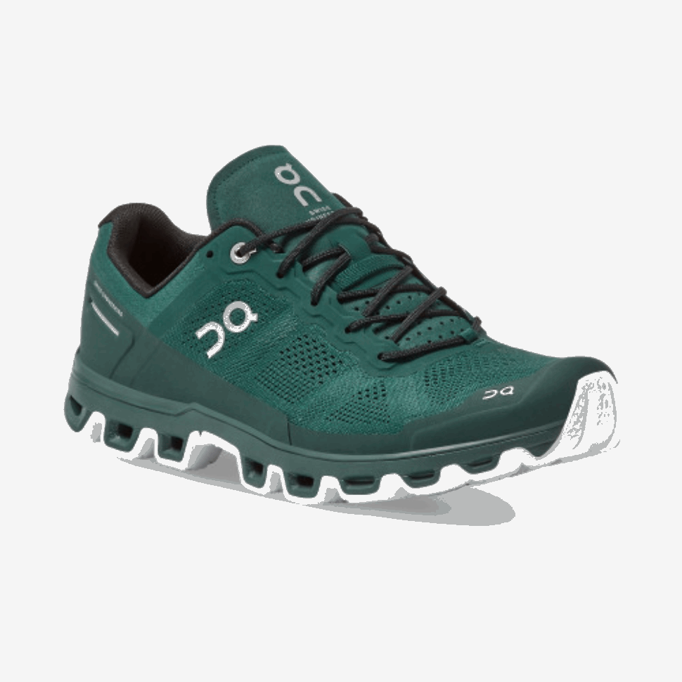 Cloudventure Evergreen-White On Running