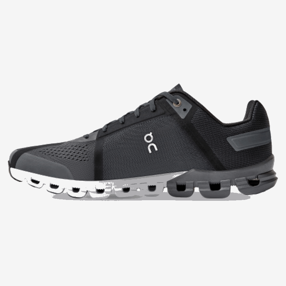 Cloudflow Wide On Running Black-Asphalt
