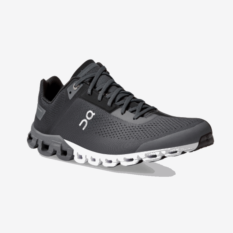 Cloudflow Wide On Running Black-Asphalt