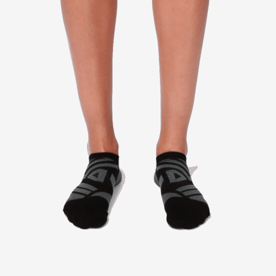 Low Sock On Running Black-Shadow