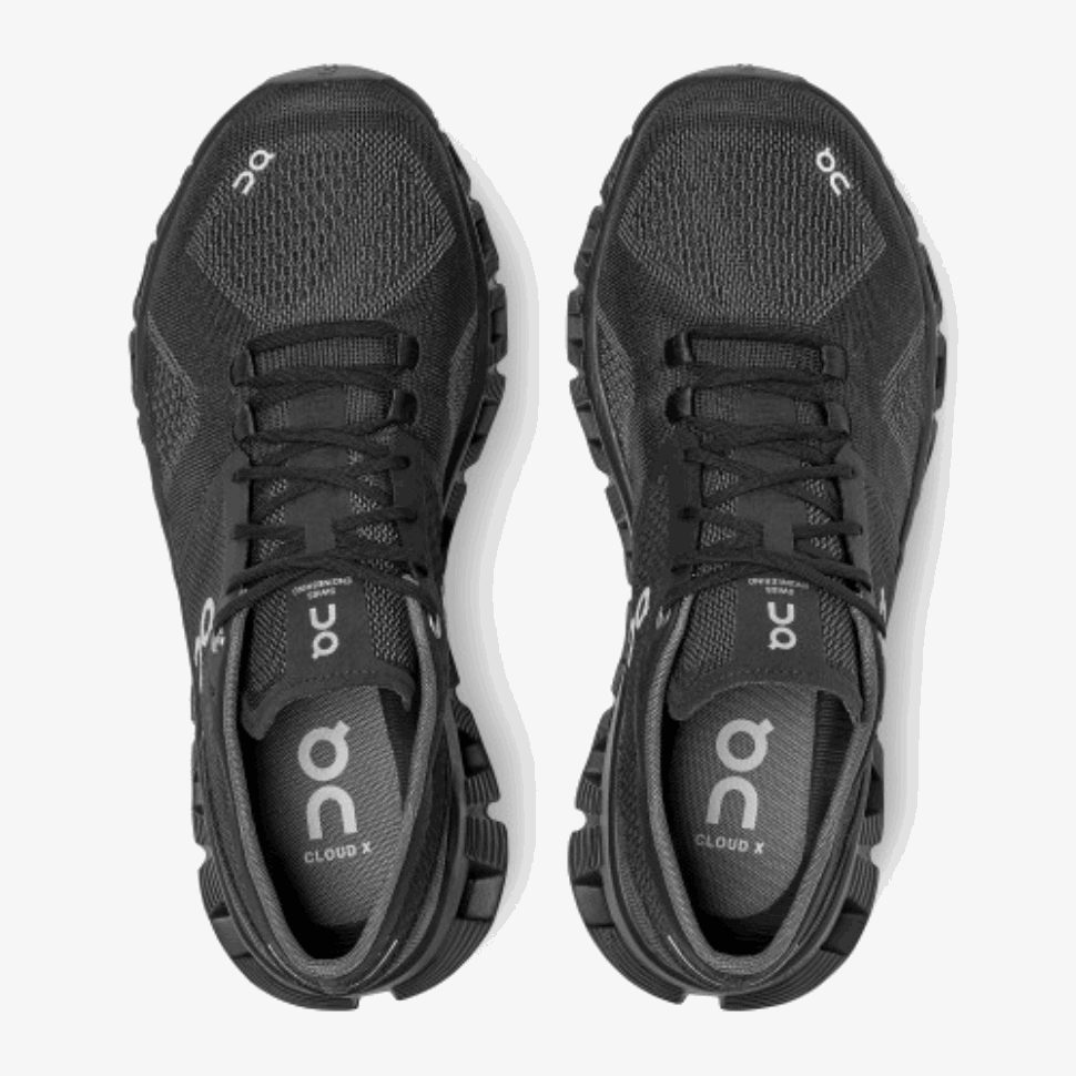 On Running Cloud X Black-Asphalt