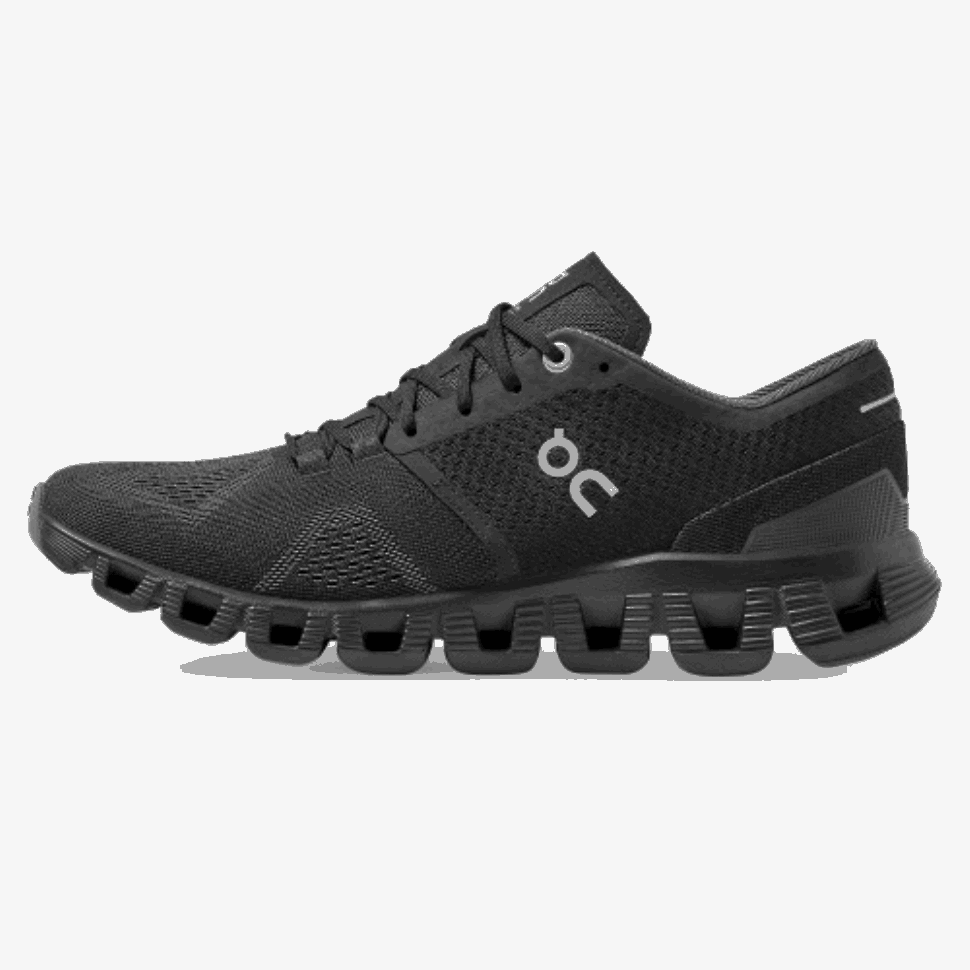 On Running Cloud X Black-Asphalt